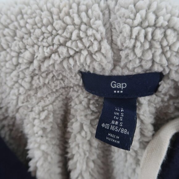 GAP Navy Hoodie with Multicolor Logo - Picture 2 of 9